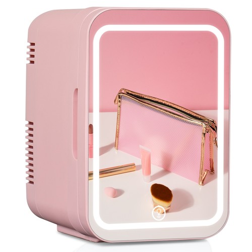 Pink mini fridge with - 4l,