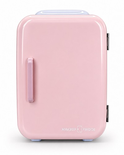 Makeup fridge pink - makeup,