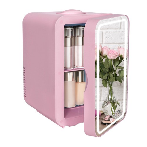 Pink mini fridge - 8l,
