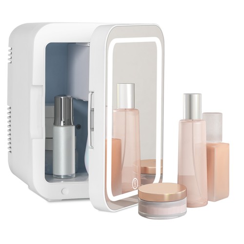Mini mirror fridge portable - mini,