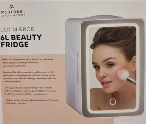 Mirrored beauty fridge ideal - beauty, fridge,