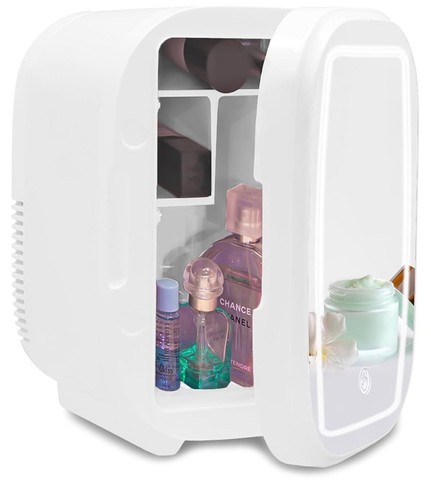 Mini mirror fridge beauty - mini, fridge,