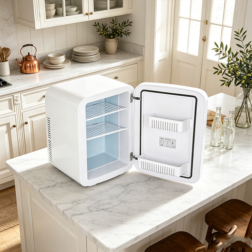 10l mini fridge - 10l, table