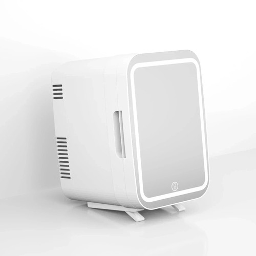 Cooseon mini mirror fridge - 4l,